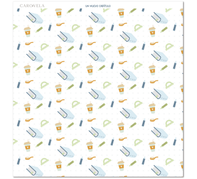 Bloc de papeles 12x12 Recreo