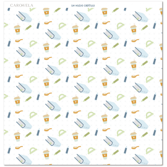 Bloc de papeles 12x12 Recreo