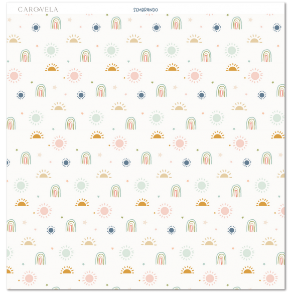 Bloc de papeles 12x12 Recreo