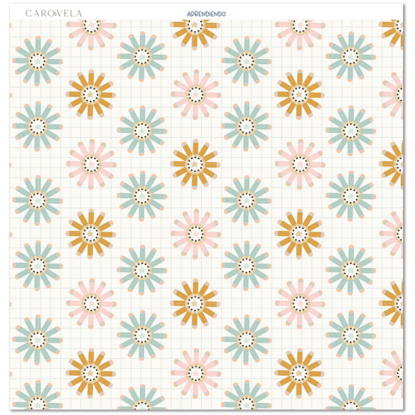 Bloc de papeles 12x12 Recreo