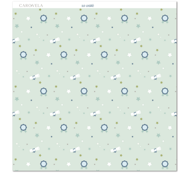 Bloc de papeles 12x12 Recreo