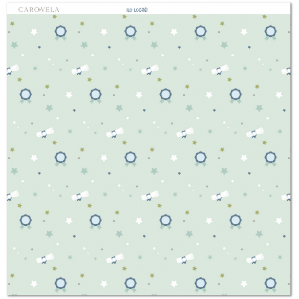 Bloc de papeles 12x12 Recreo