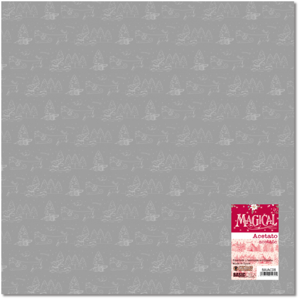 Acetato 12"x12"  MAGICAL