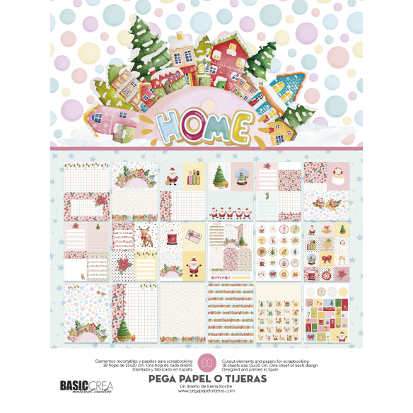 Pad Recortables 15X20   "HOME"