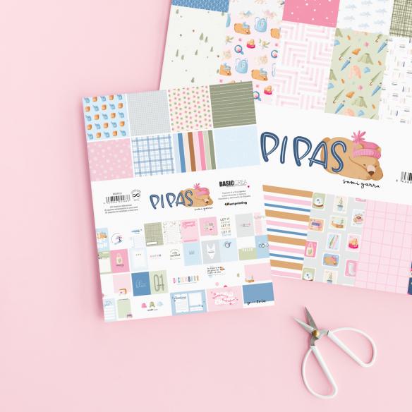 Bloc 6X8"  tarjetas y papeles Pipas