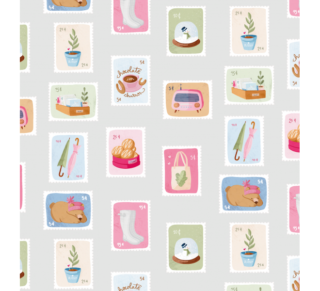 Bloc de papeles 12x12" Pipas