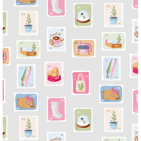 Bloc de papeles 12x12" Pipas