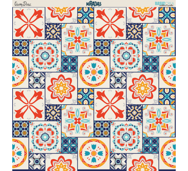 Miradas/  Paper Pack  12X12