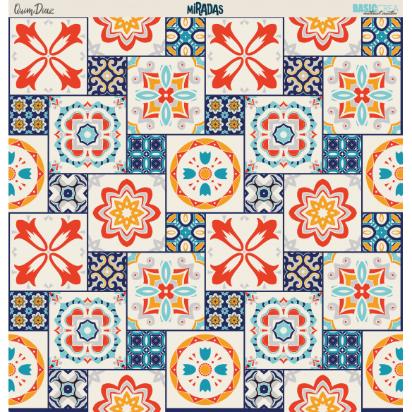 Miradas/  Paper Pack  12X12