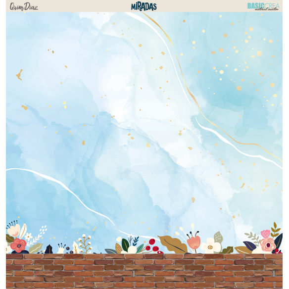 Miradas/  Paper Pack  12X12