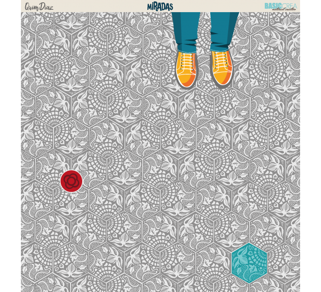 Miradas/  Paper Pack  12X12