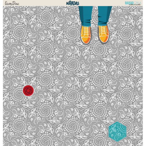 Miradas/  Paper Pack  12X12