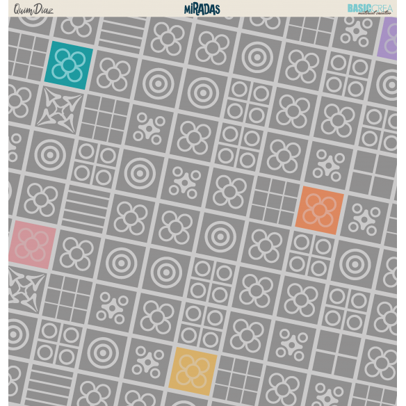 Miradas/  Paper Pack  12X12