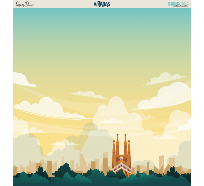 Miradas/  Paper Pack  12X12