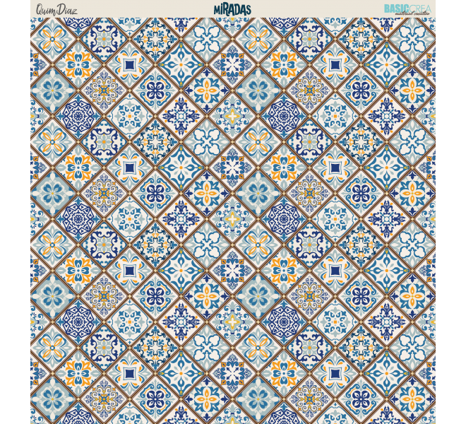 Miradas/  Paper Pack  12X12