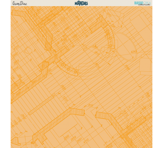 Miradas/  Paper Pack  12X12