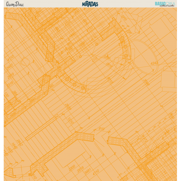 Miradas/  Paper Pack  12X12