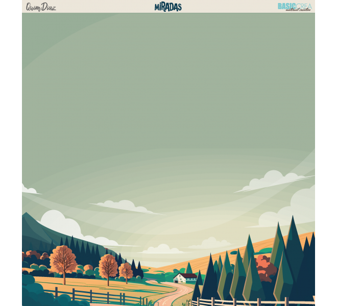 Miradas/  Paper Pack  12X12