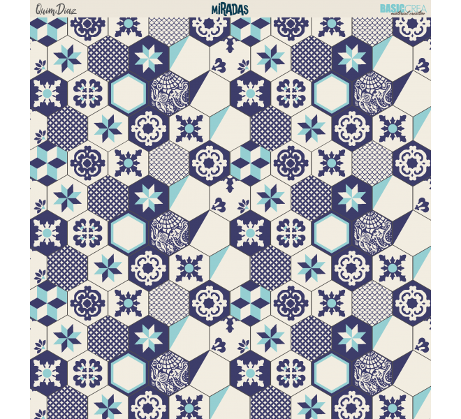 Miradas/  Paper Pack  12X12