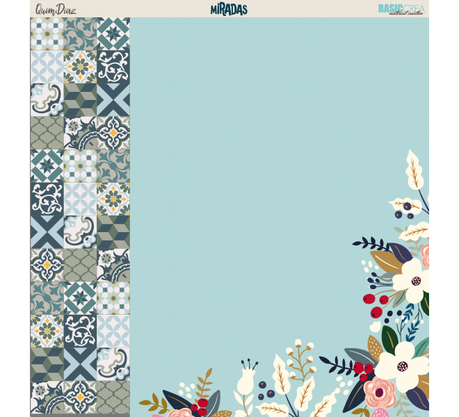 Miradas/  Paper Pack  12X12