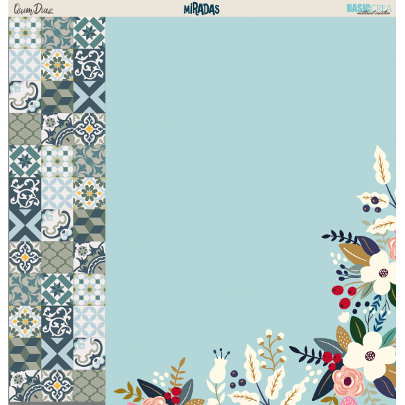Miradas/  Paper Pack  12X12