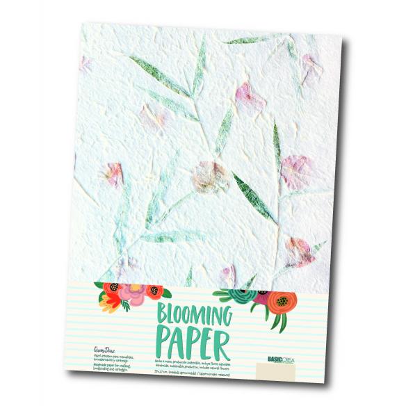 Miradas/ Papel Elaborado con Hojas -PERNAMBUCO