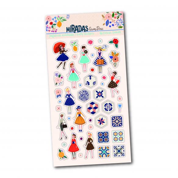 Miradas/ Foam adhesivo