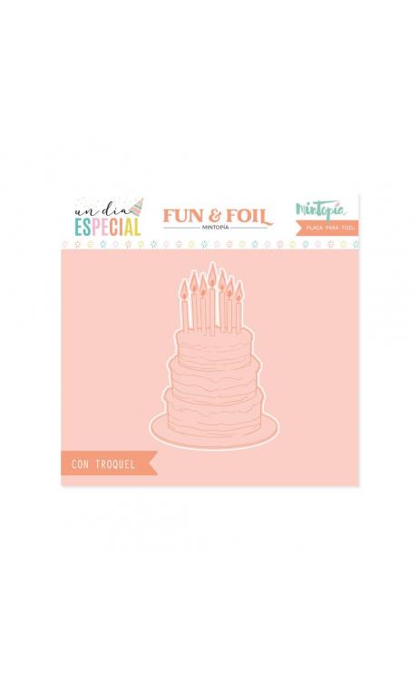 Hot Foil&Fun Plate Cake A special day of Mintopia