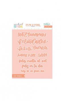 Hot Foil&Fun Plate Feelings A special day of Mintopia