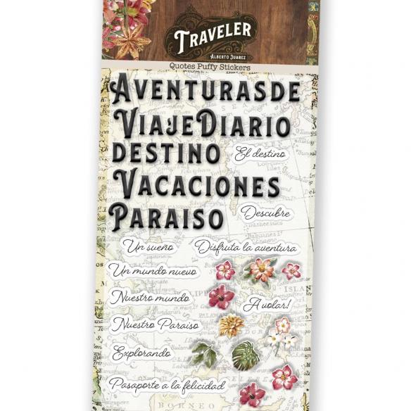 Traveler/ Puffy Stickers
