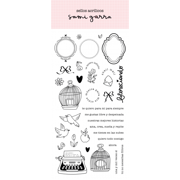 Siempre Jane/ Sellos acrílicos