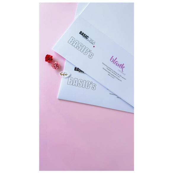 Papel Básico Canvas Blanco 250g 30,5x30,5cm 25 hojas