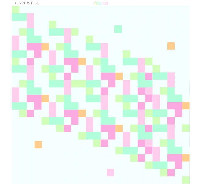 Bloc de papeles 12x12 "Felicidad"