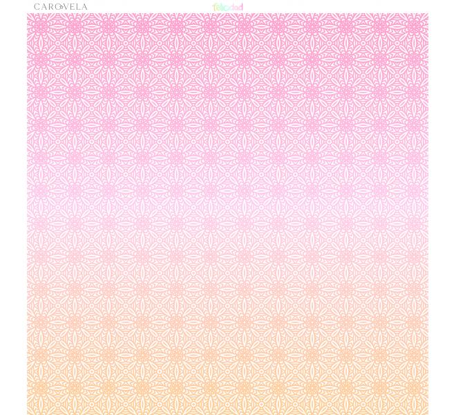 Bloc de papeles 12x12 "Felicidad"