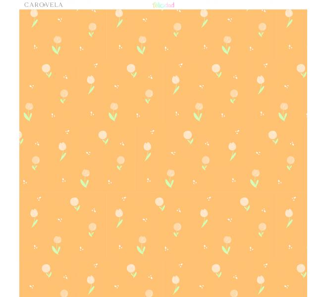 Bloc de papeles 12x12 "Felicidad"