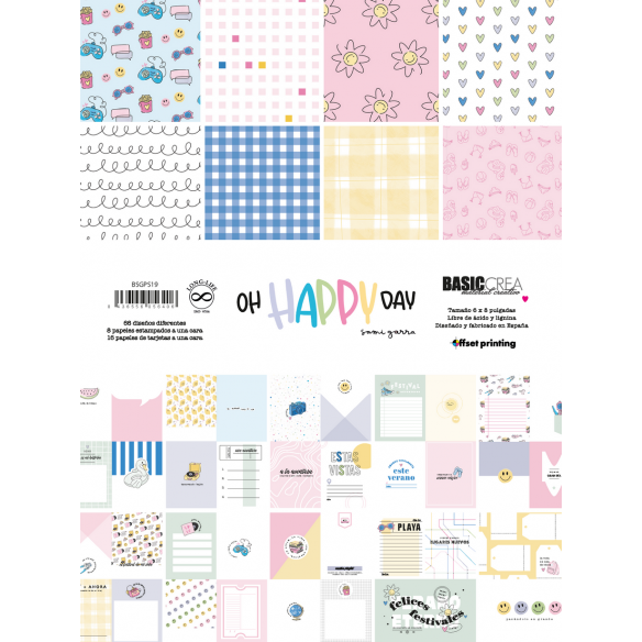 Papel 6x8" OH HAPPYDAY