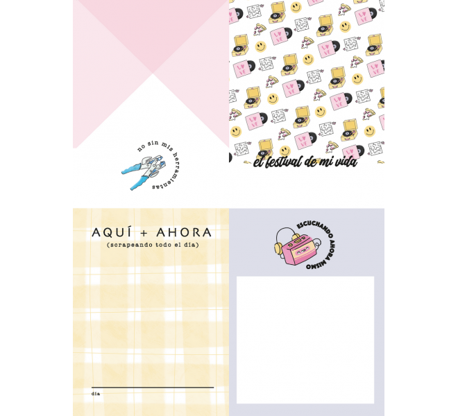 Papel 6x8" OH HAPPYDAY