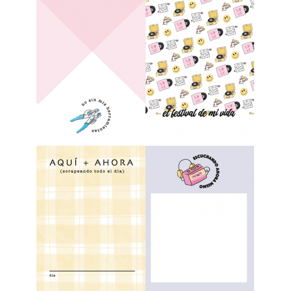 Papel 6x8" OH HAPPYDAY