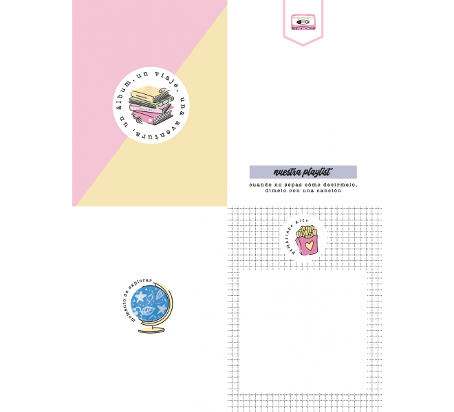 Papel 6x8" OH HAPPYDAY