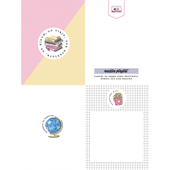 Papel 6x8" OH HAPPYDAY