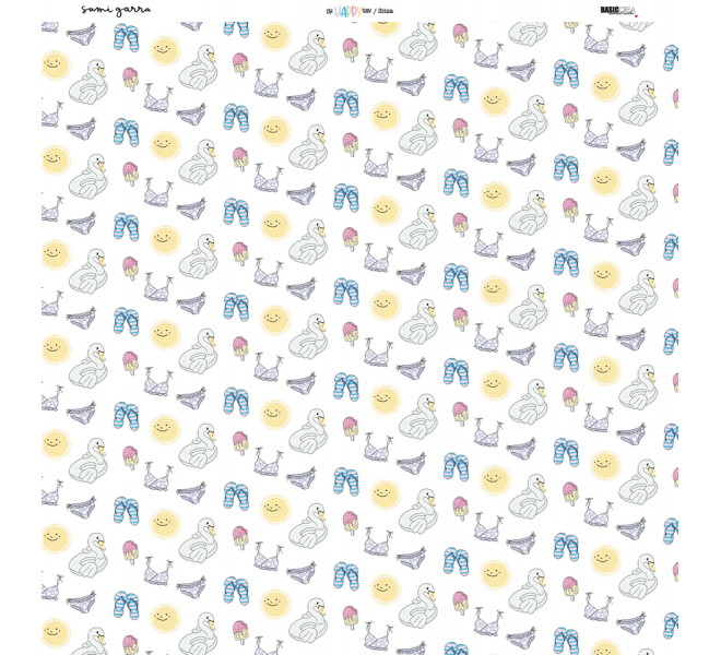 Papel 12x12" OH HAPPYDAY