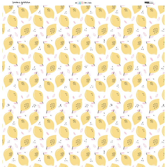 Papel 12x12" OH HAPPYDAY