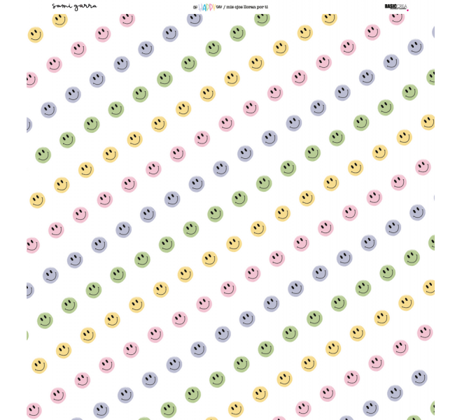 Papel 12x12" OH HAPPYDAY