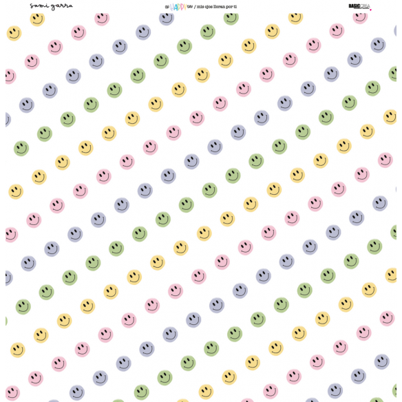 Papel 12x12" OH HAPPYDAY