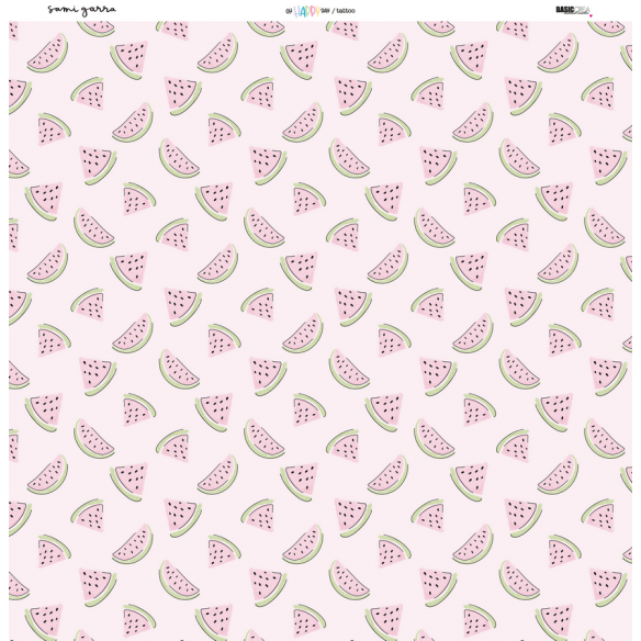 Papel 12x12" OH HAPPYDAY