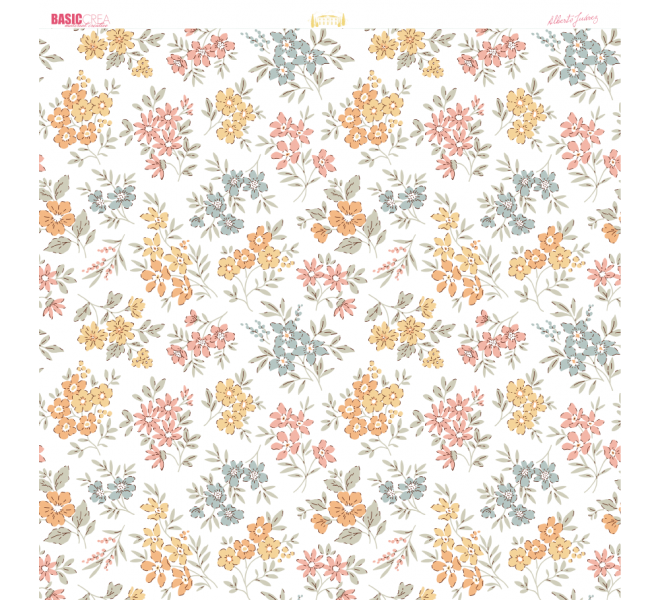 Vellum color 4 hojas MY PRETTY LITTLE HOUSE