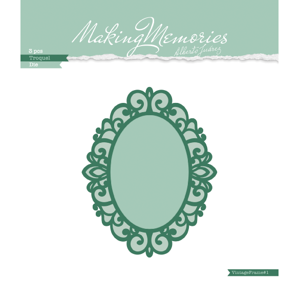 Troquel Espejo  3 piezas MY PRETTY LITTLE HOUSE