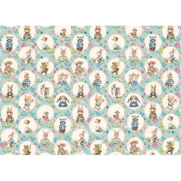 Paper Press 45x64 cm  impreso:Forest - MY LITTLE HOUSE