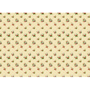 Paper Press 45x64 cm  impreso: Stramberries - MY LITTLE HOUSE