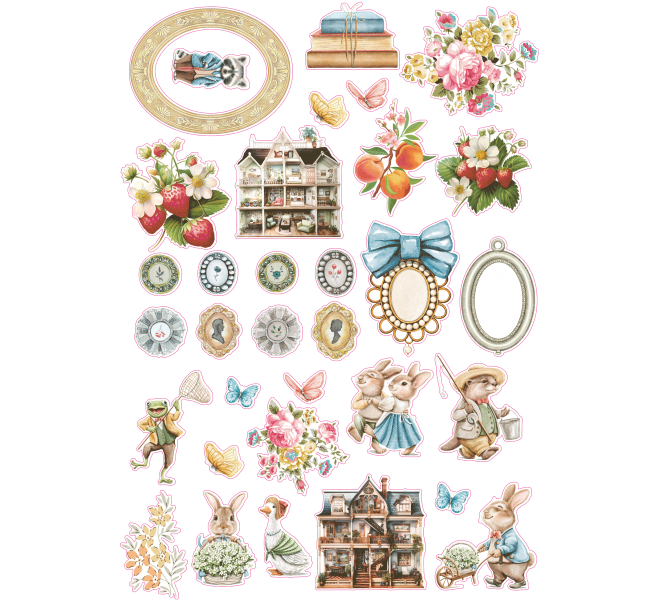 Diecuts MY PRETTY LITTLE HOUSE